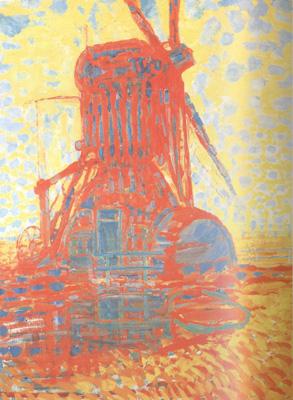 Piet Mondrian Mill by Sunlight (nn02) oil painting image